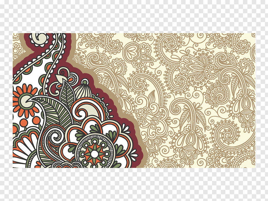 Detail Red Batik Background Nomer 36