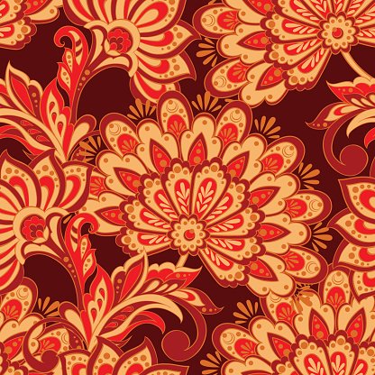 Detail Red Batik Background Nomer 51