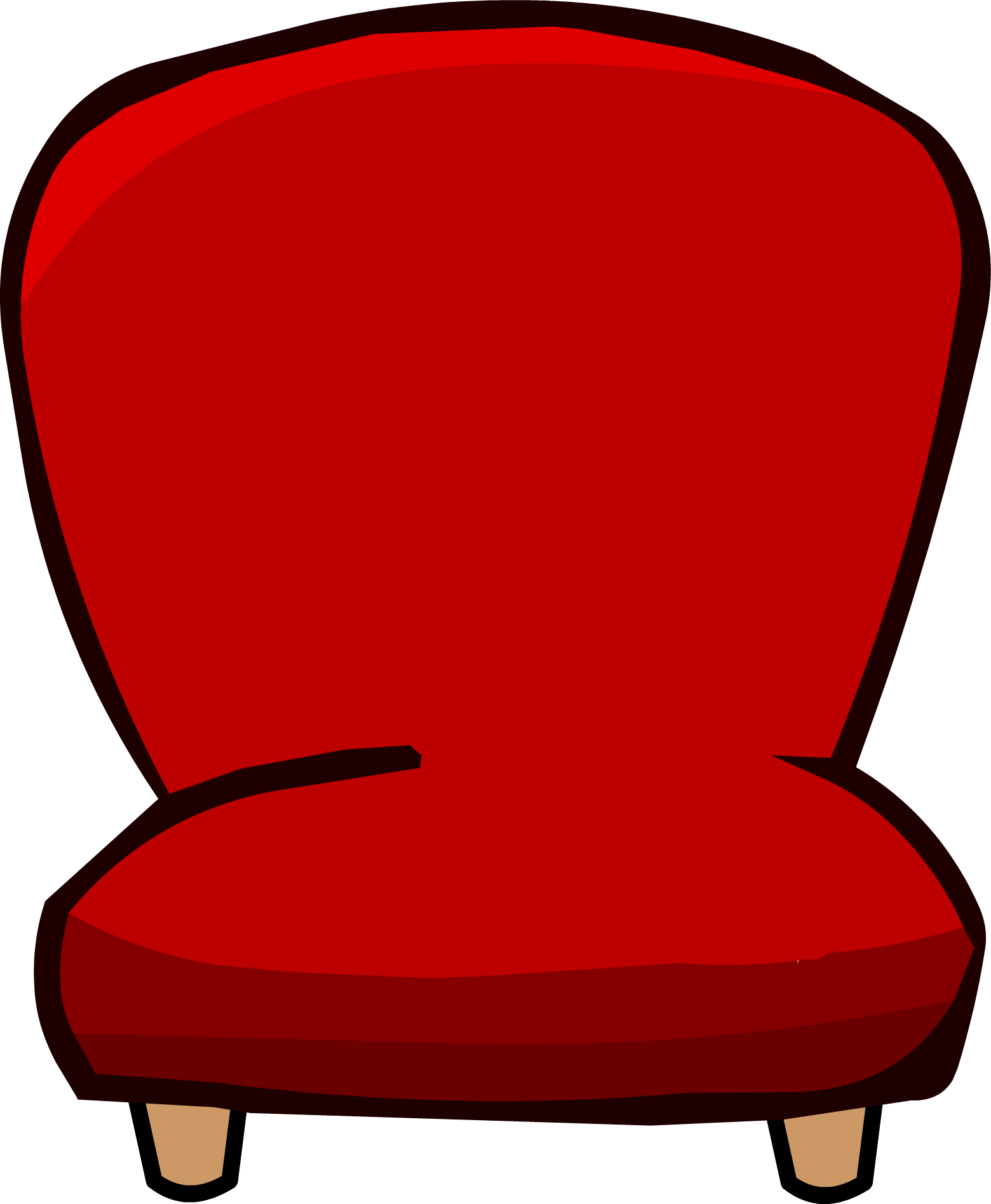 Detail Red Chair Png Nomer 16