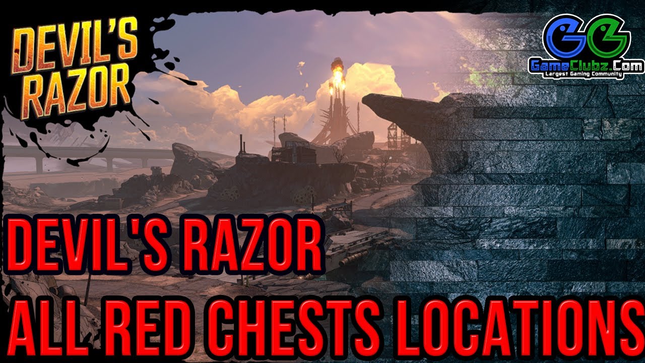 Detail Red Chests Devils Razor Nomer 13