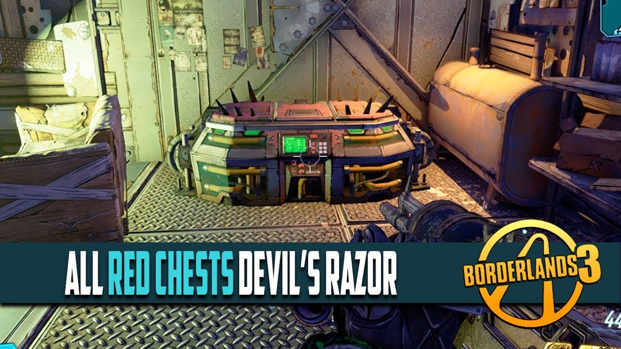 Detail Red Chests Devils Razor Nomer 8