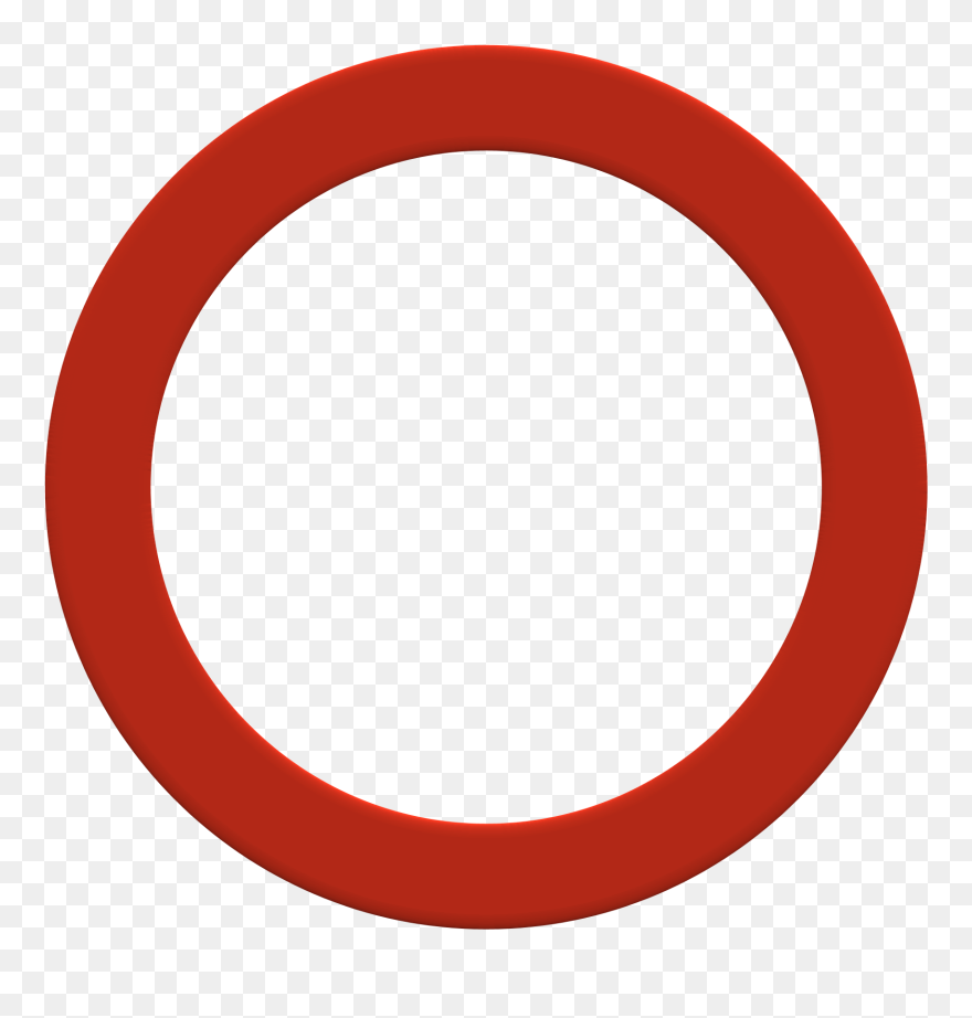 Detail Red Circle Transparent Nomer 13