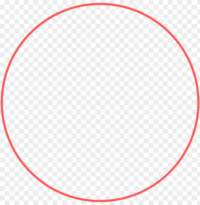 Download Red Circle Transparent Nomer 1