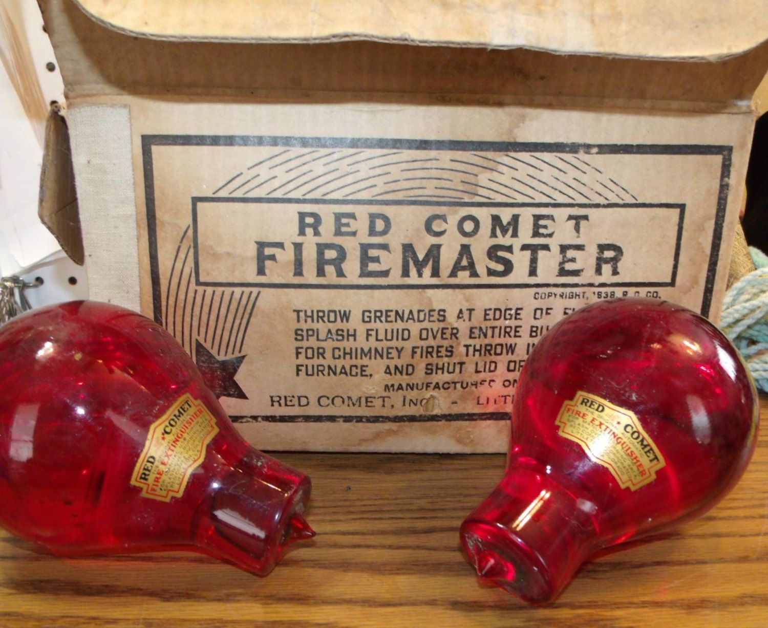 Detail Red Comet Fire Grenade Nomer 7