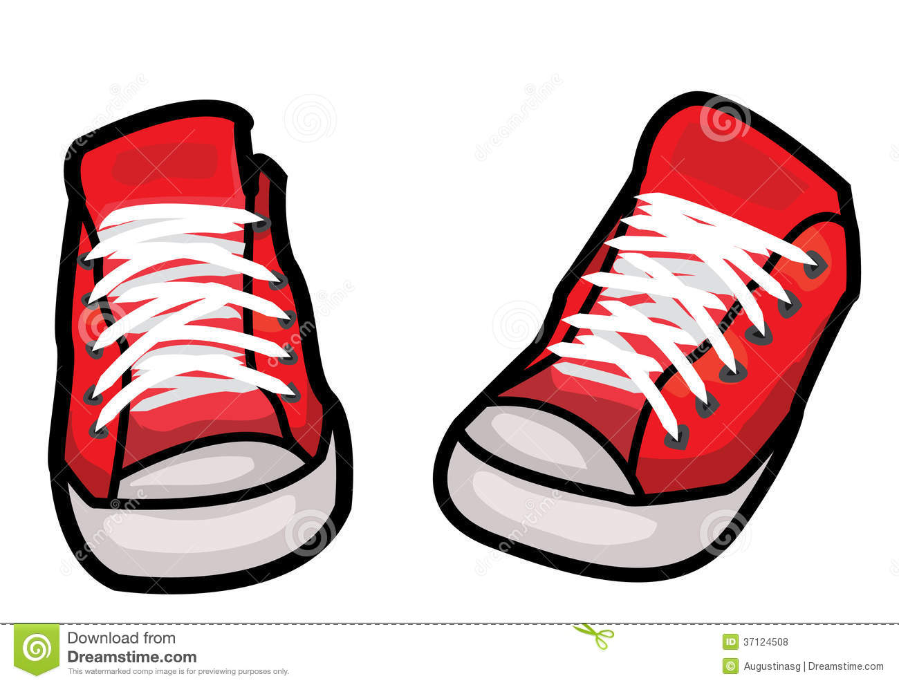 Detail Red Converse Clipart Nomer 6