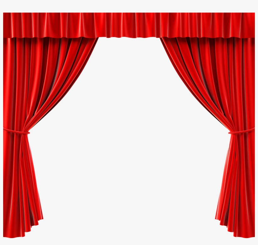 Detail Red Curtains Transparent Background Nomer 9