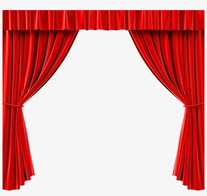 Detail Red Curtains Transparent Background Nomer 9