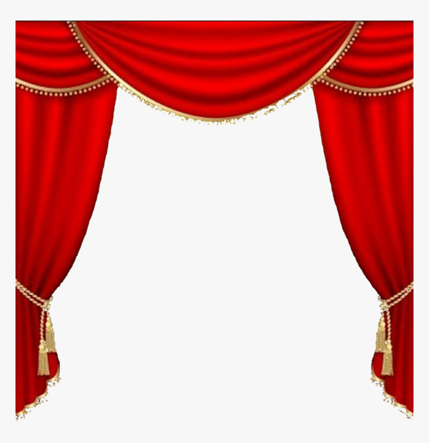 Detail Red Curtains Transparent Background Nomer 10