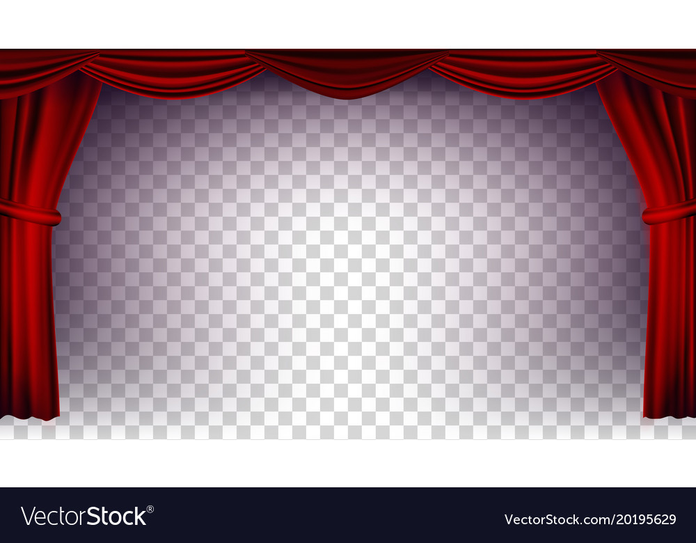 Detail Red Curtains Transparent Background Nomer 13