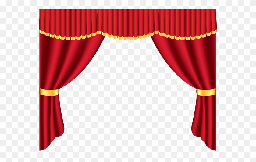 Detail Red Curtains Transparent Background Nomer 16