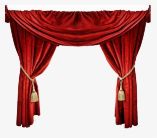 Detail Red Curtains Transparent Background Nomer 26