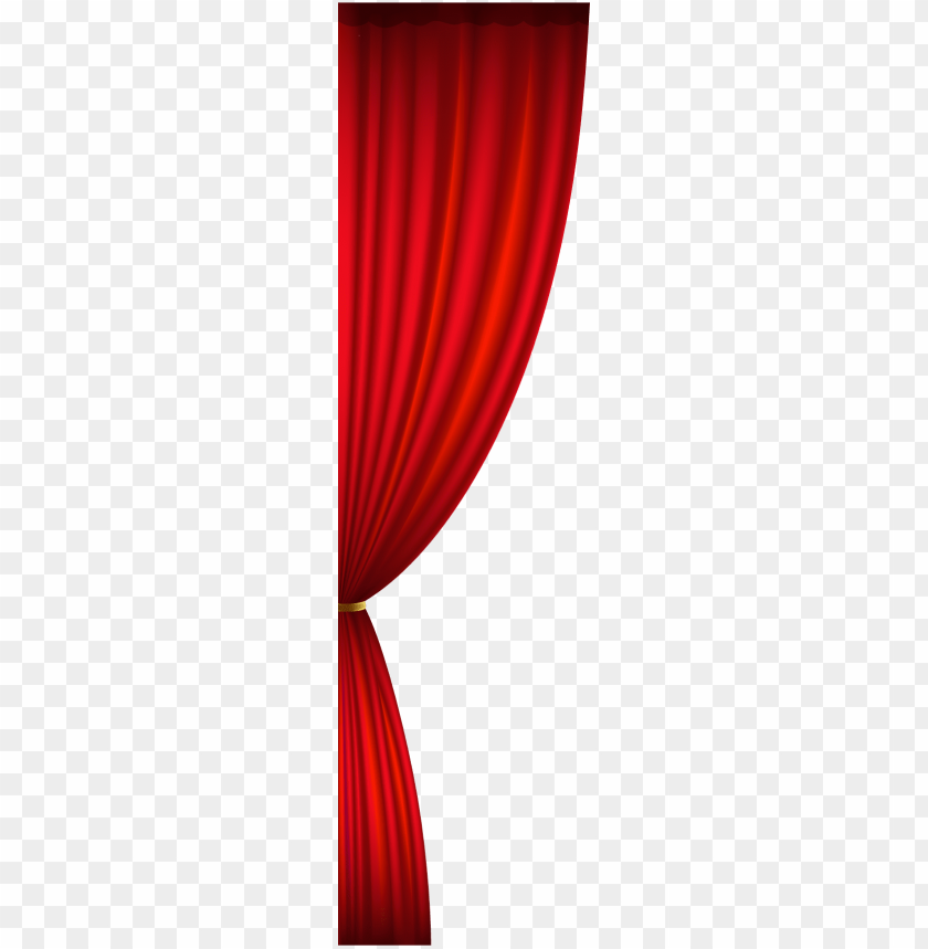 Detail Red Curtains Transparent Background Nomer 30