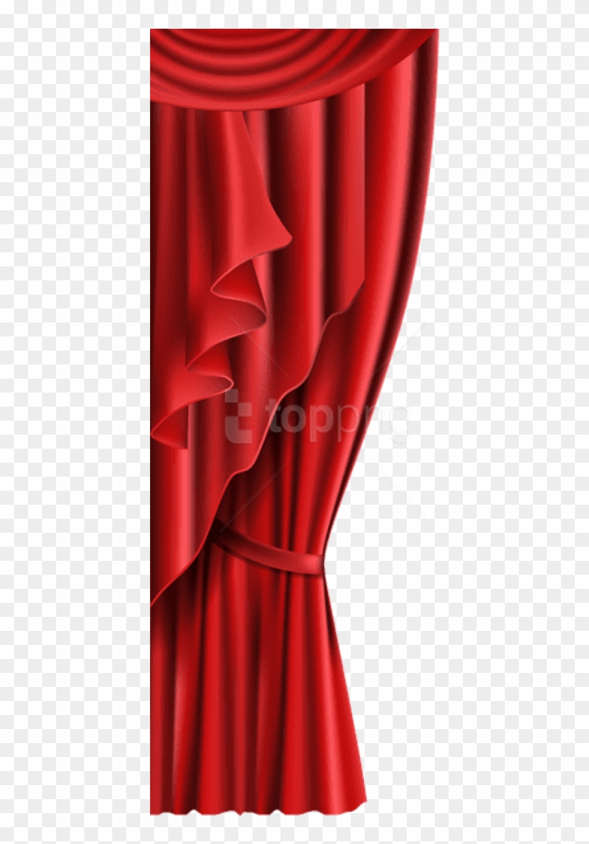 Detail Red Curtains Transparent Background Nomer 32