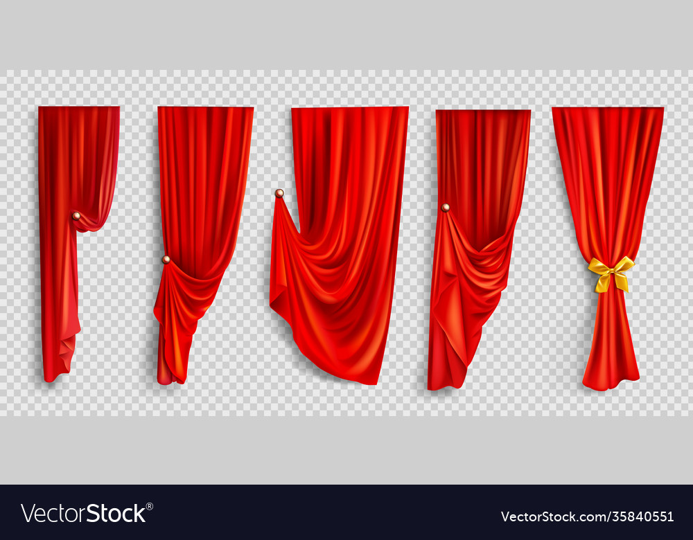 Detail Red Curtains Transparent Background Nomer 38