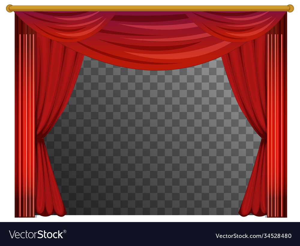 Detail Red Curtains Transparent Background Nomer 44