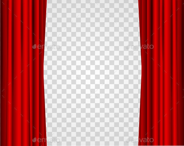 Detail Red Curtains Transparent Background Nomer 47