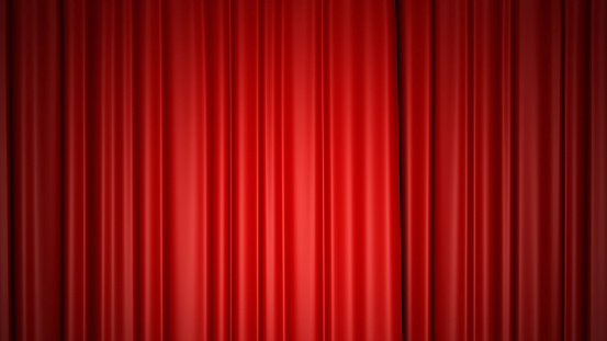 Detail Red Curtains Wallpaper Nomer 2