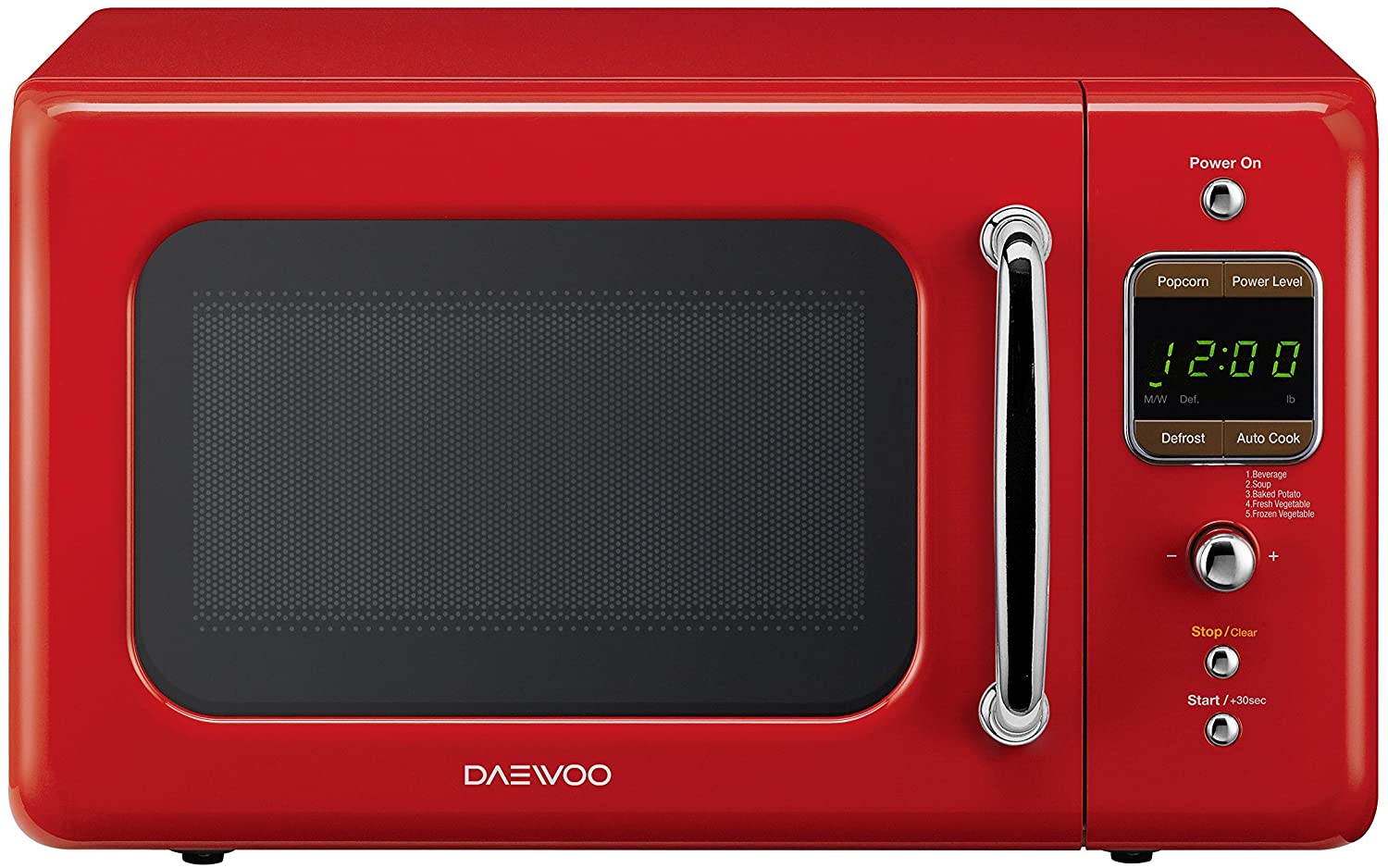 Red Daewoo Microwave - KibrisPDR
