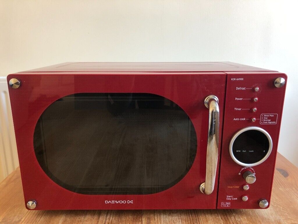 Detail Red Daewoo Microwave Nomer 20