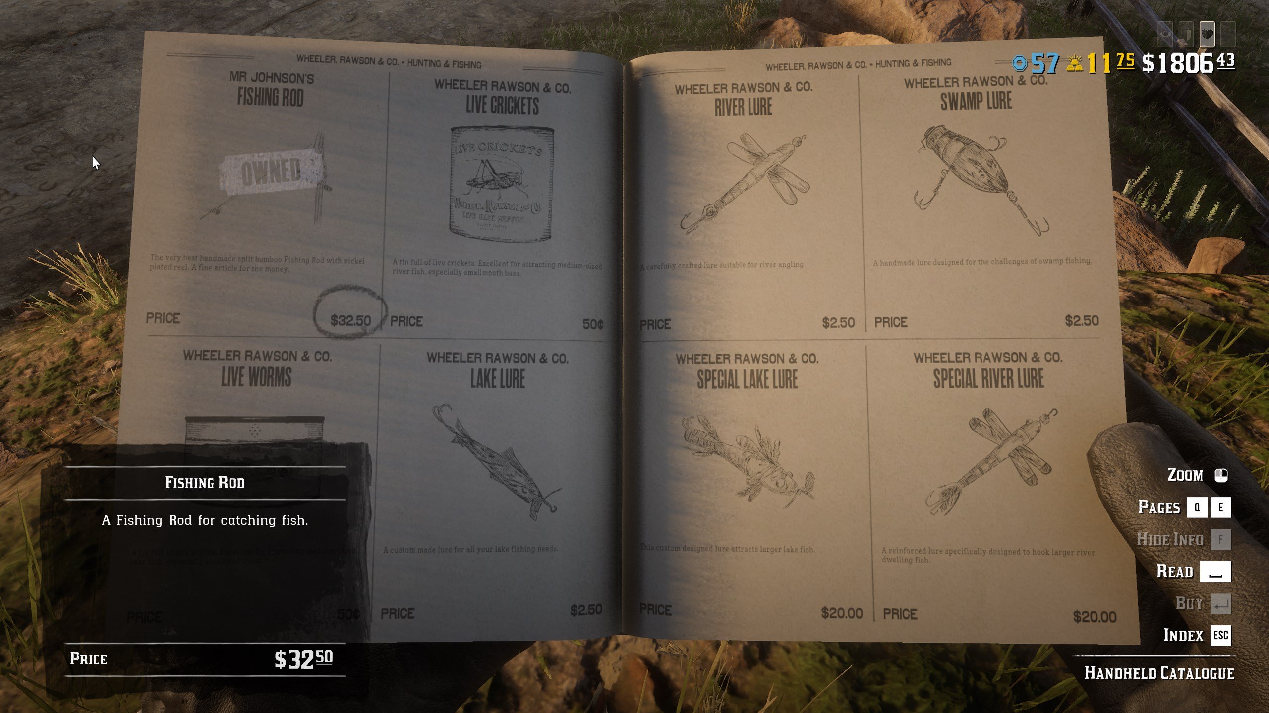 Detail Red Dead 2 Fishing Pole Nomer 7