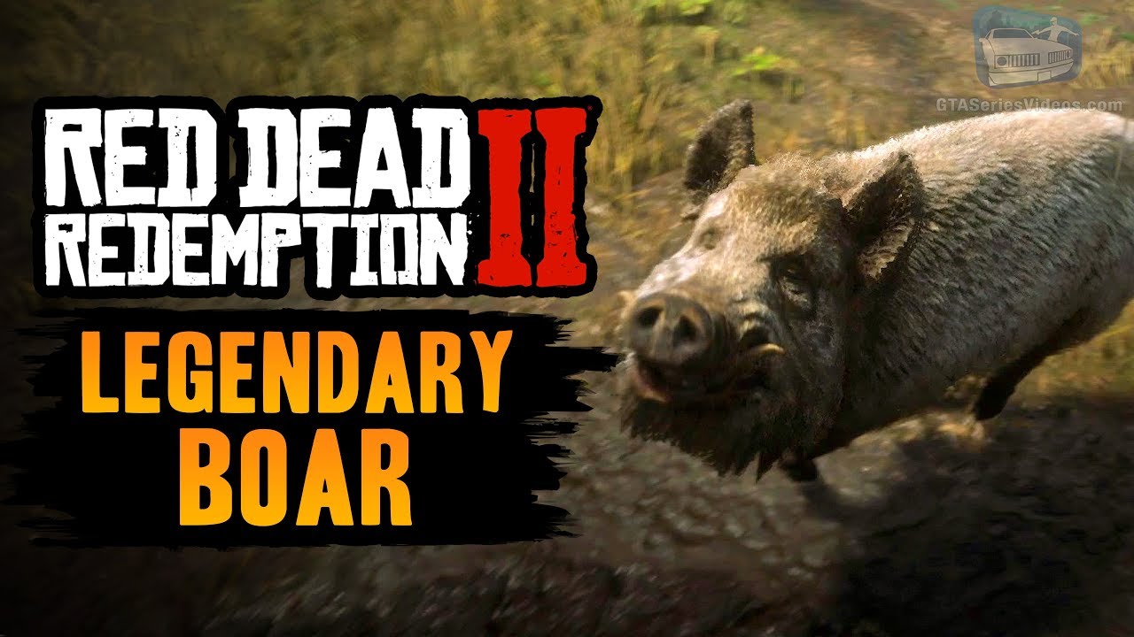 Detail Red Dead Redemption 2 Boar Nomer 12