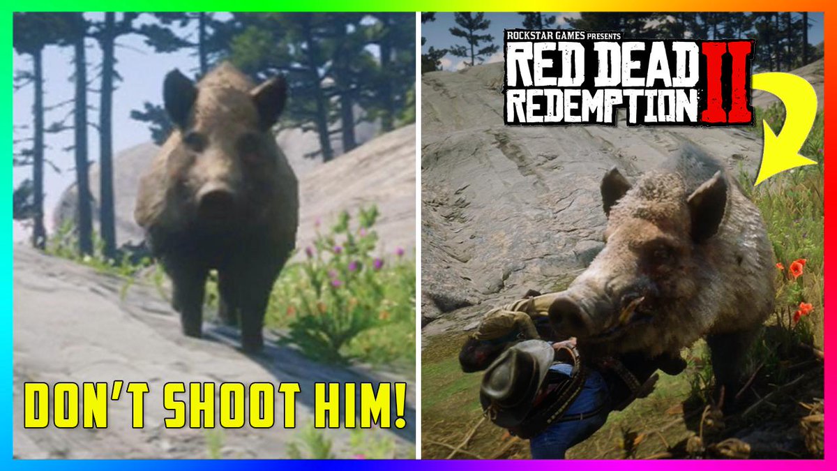 Detail Red Dead Redemption 2 Boar Nomer 47