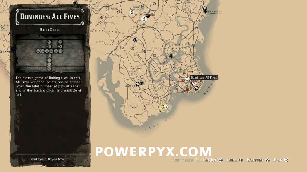 Detail Red Dead Redemption 2 Dominoes Location Nomer 2