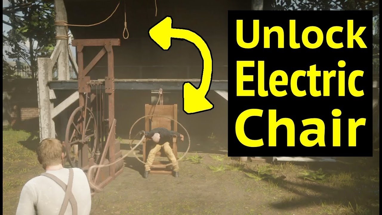 Detail Red Dead Redemption 2 Electric Chair Nomer 11