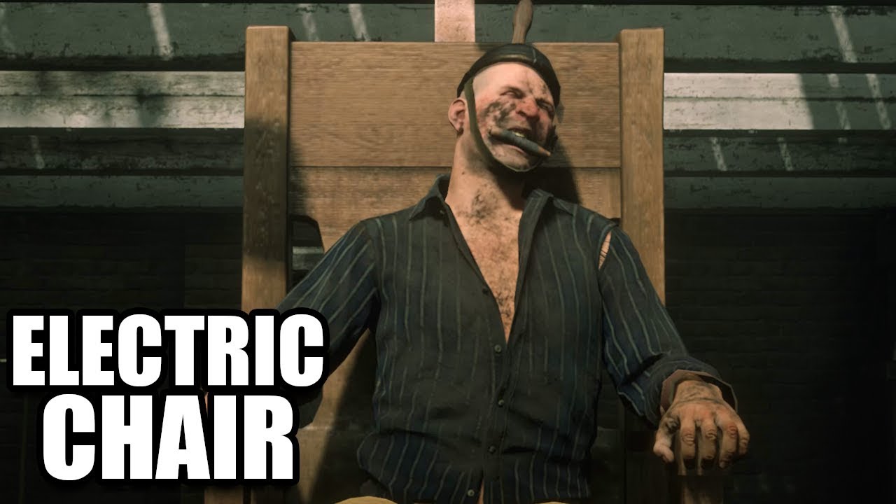 Detail Red Dead Redemption 2 Electric Chair Nomer 3