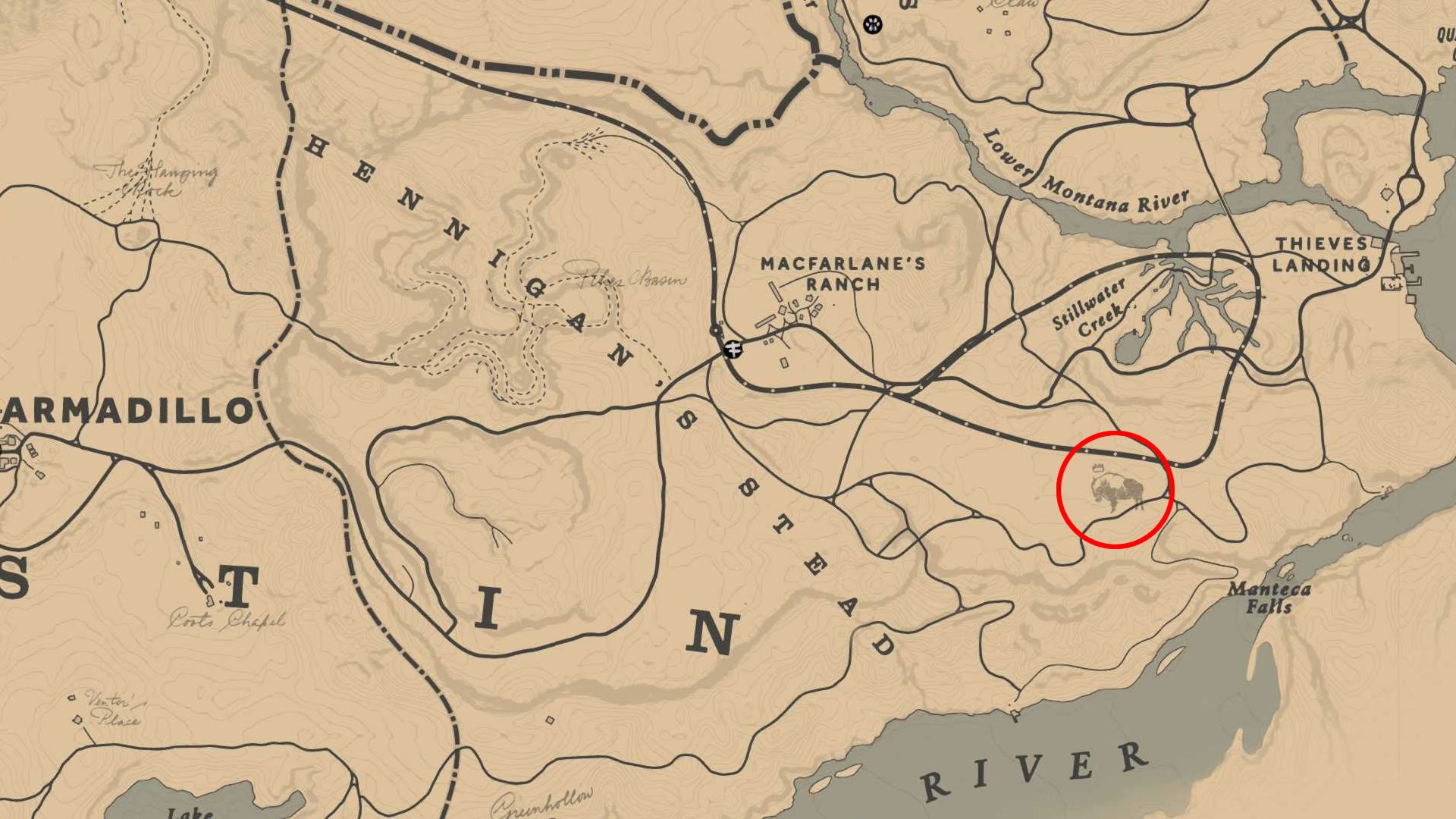 Detail Red Dead Redemption 2 Online Bison Location Nomer 41