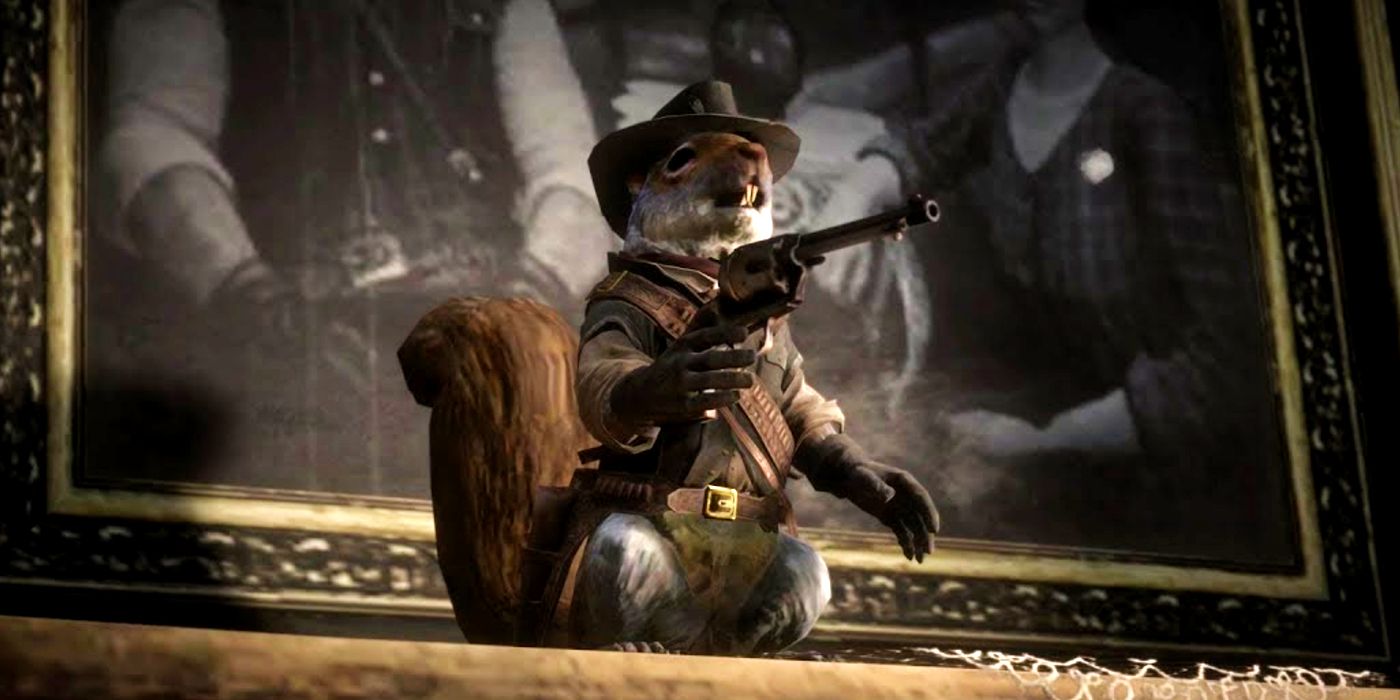 Detail Red Dead Redemption 2 Squirrel Statue Nomer 2