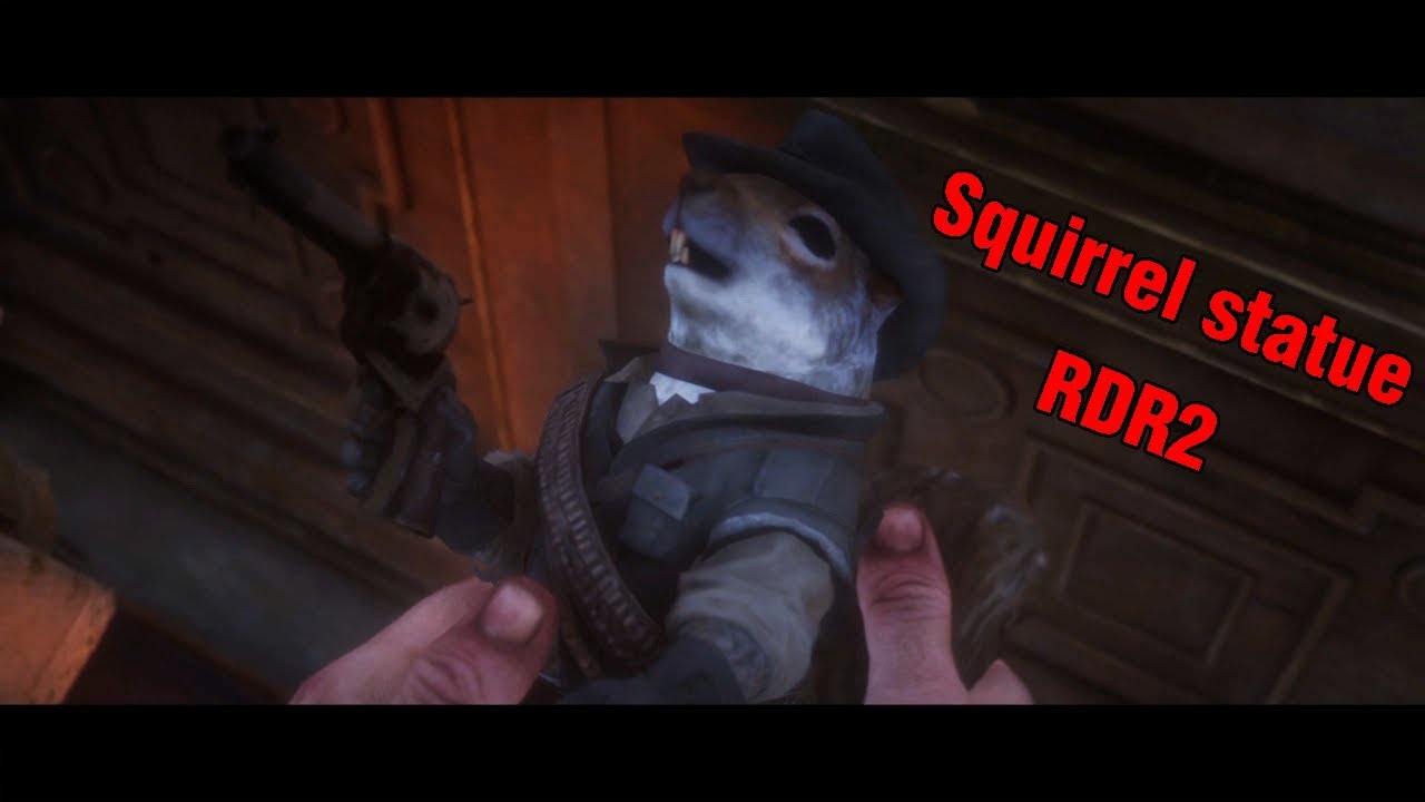 Detail Red Dead Redemption 2 Squirrel Statue Nomer 11