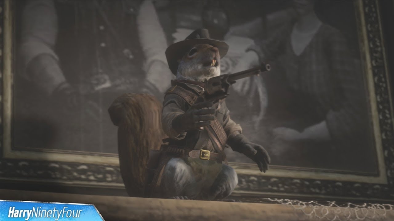 Detail Red Dead Redemption 2 Squirrel Statue Nomer 3