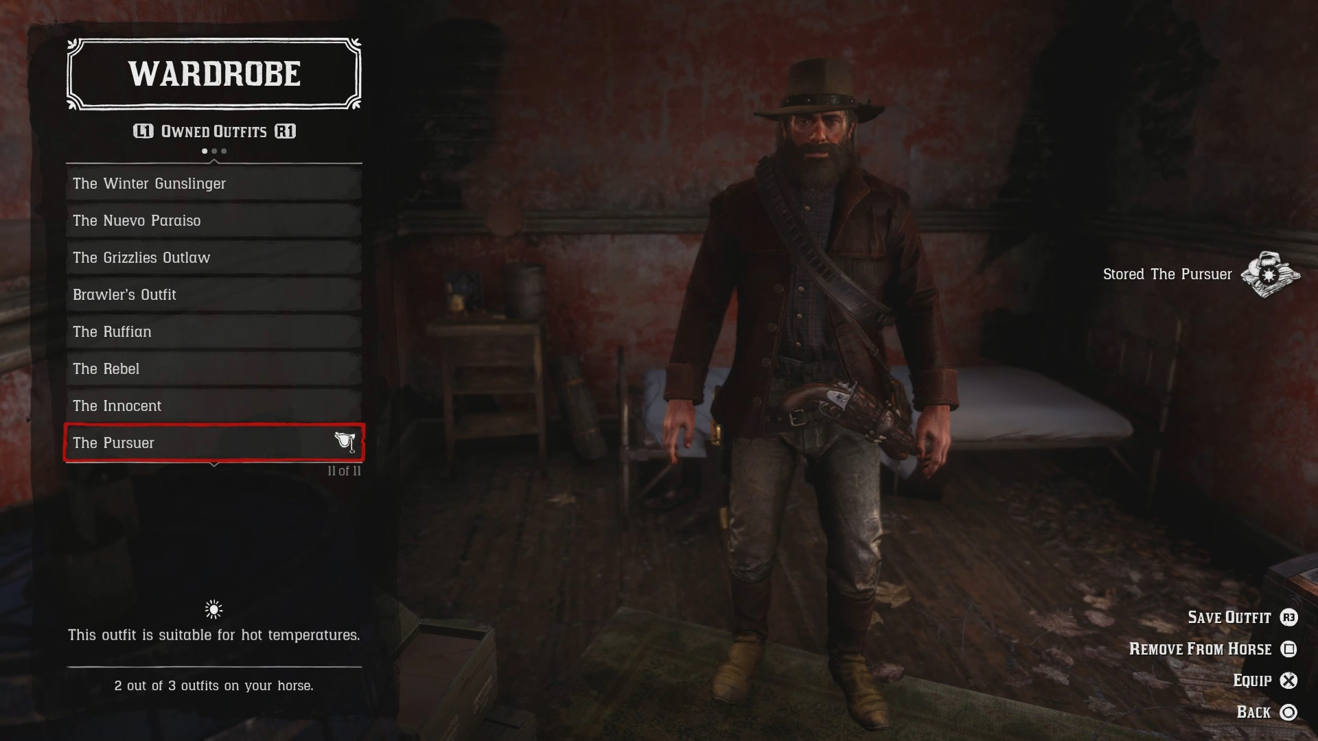 Detail Red Dead Redemption 2 Store Outfits On Horse Nomer 9