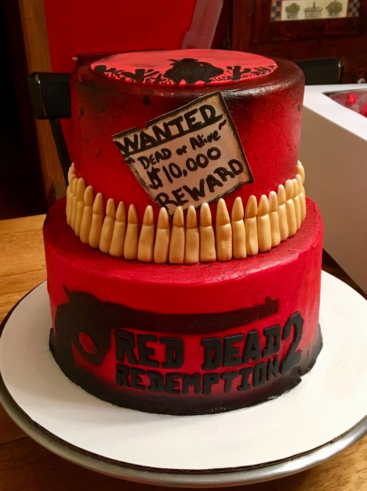 Detail Red Dead Redemption Cake Topper Nomer 13
