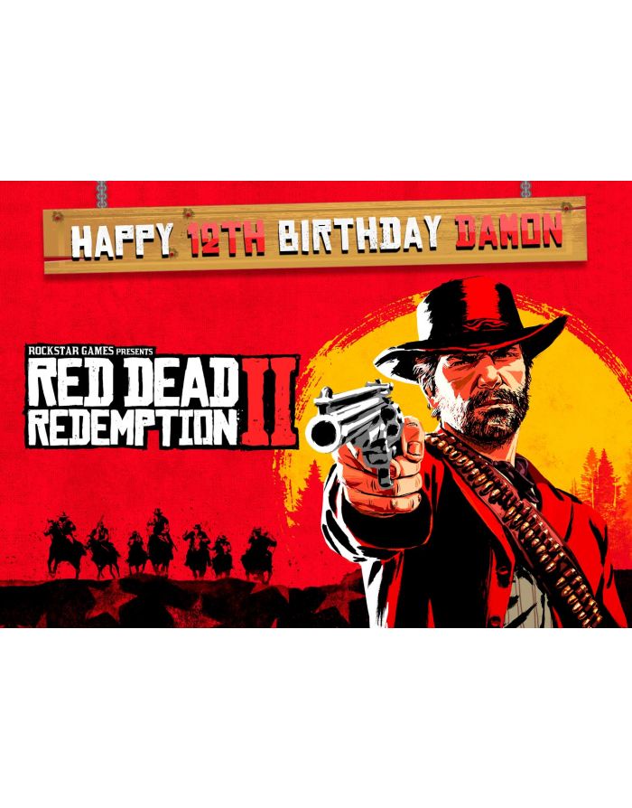 Detail Red Dead Redemption Cake Topper Nomer 25