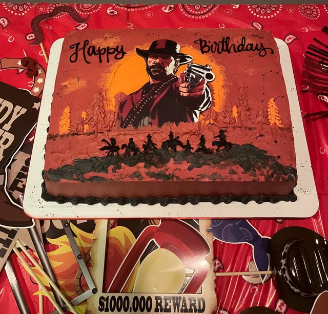 Detail Red Dead Redemption Cake Topper Nomer 35