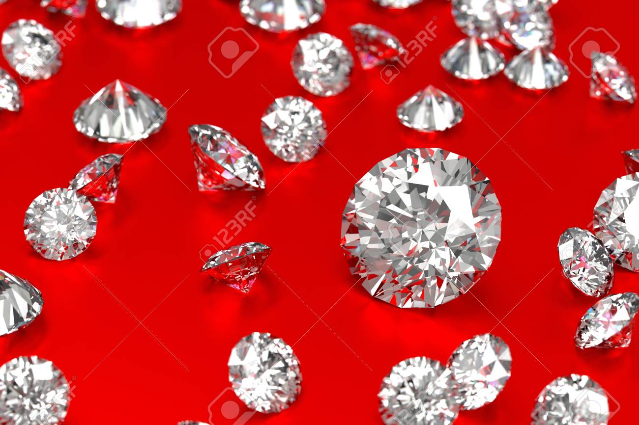 Detail Red Diamond Background Nomer 34