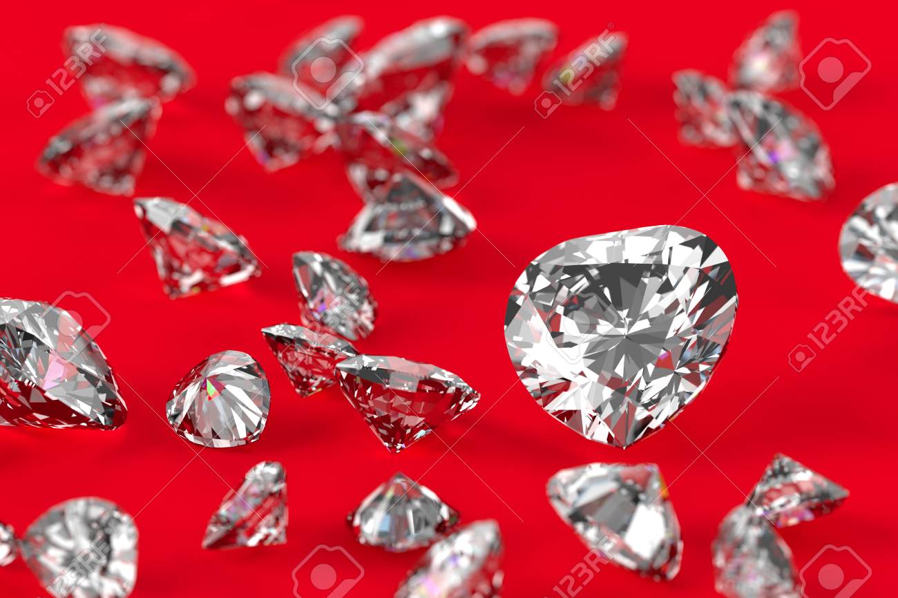 Detail Red Diamond Background Nomer 45