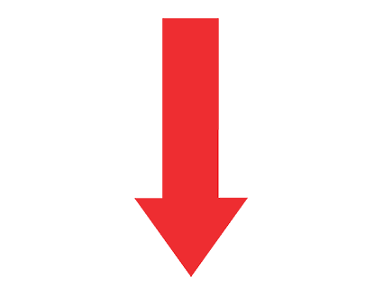 Detail Red Down Arrow Png Nomer 5