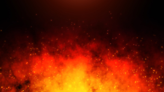 Red Fire Background - KibrisPDR