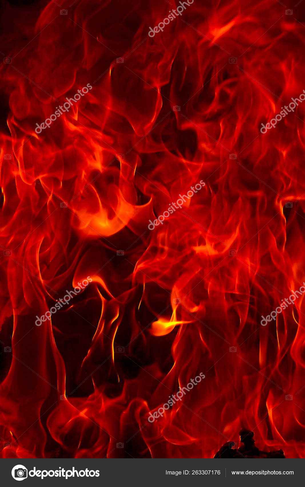 Detail Red Fire Background Nomer 20