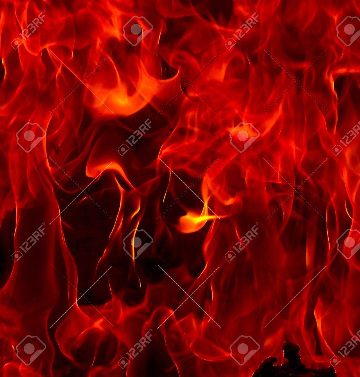 Detail Red Fire Background Nomer 35