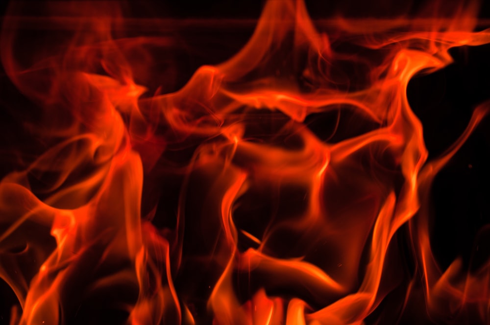 Detail Red Fire Wallpaper Nomer 14