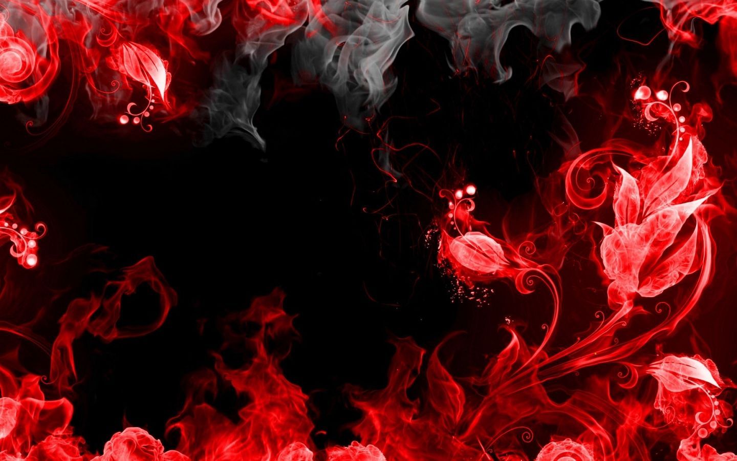 Detail Red Fire Wallpaper Nomer 4