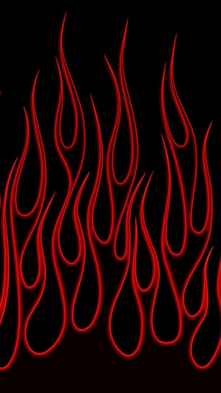 Detail Red Fire Wallpaper Nomer 40