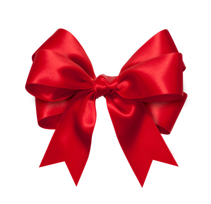 Detail Red Gift Ribbon Nomer 35