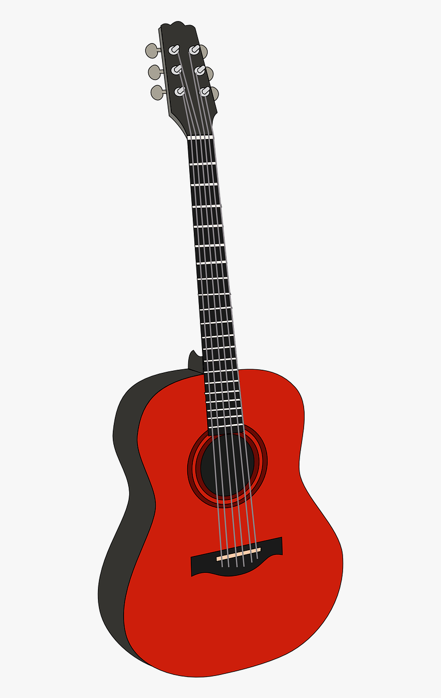 Red Guitar Png - KibrisPDR