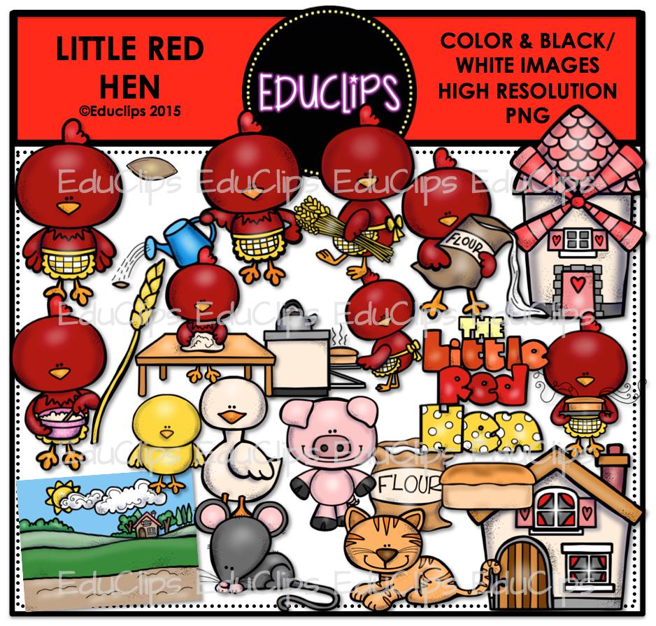 Detail Red Hen Clipart Nomer 27