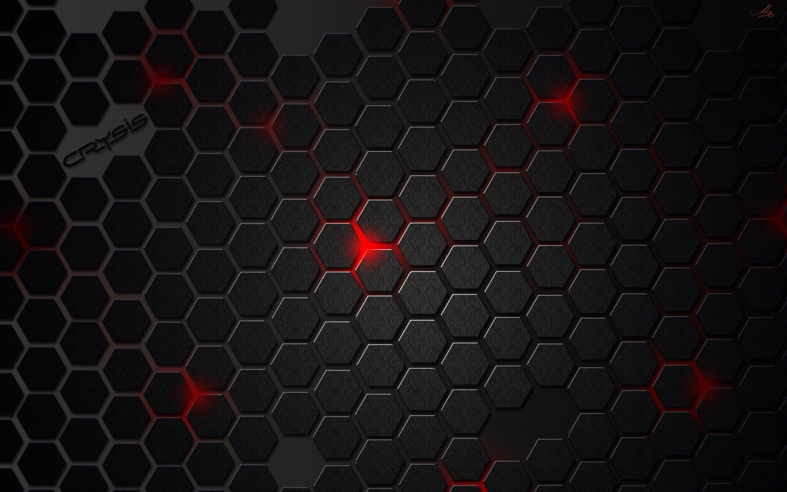 Detail Red Hexagon Wallpaper Nomer 4